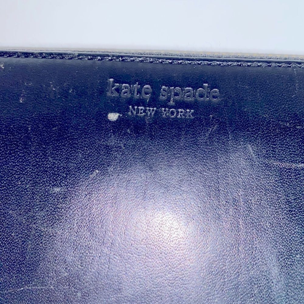 Vintage Kate Spade zip around long wallet clutch